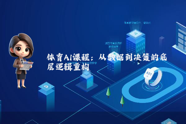 体育AI课程:从数据到决策的底层逻辑重构